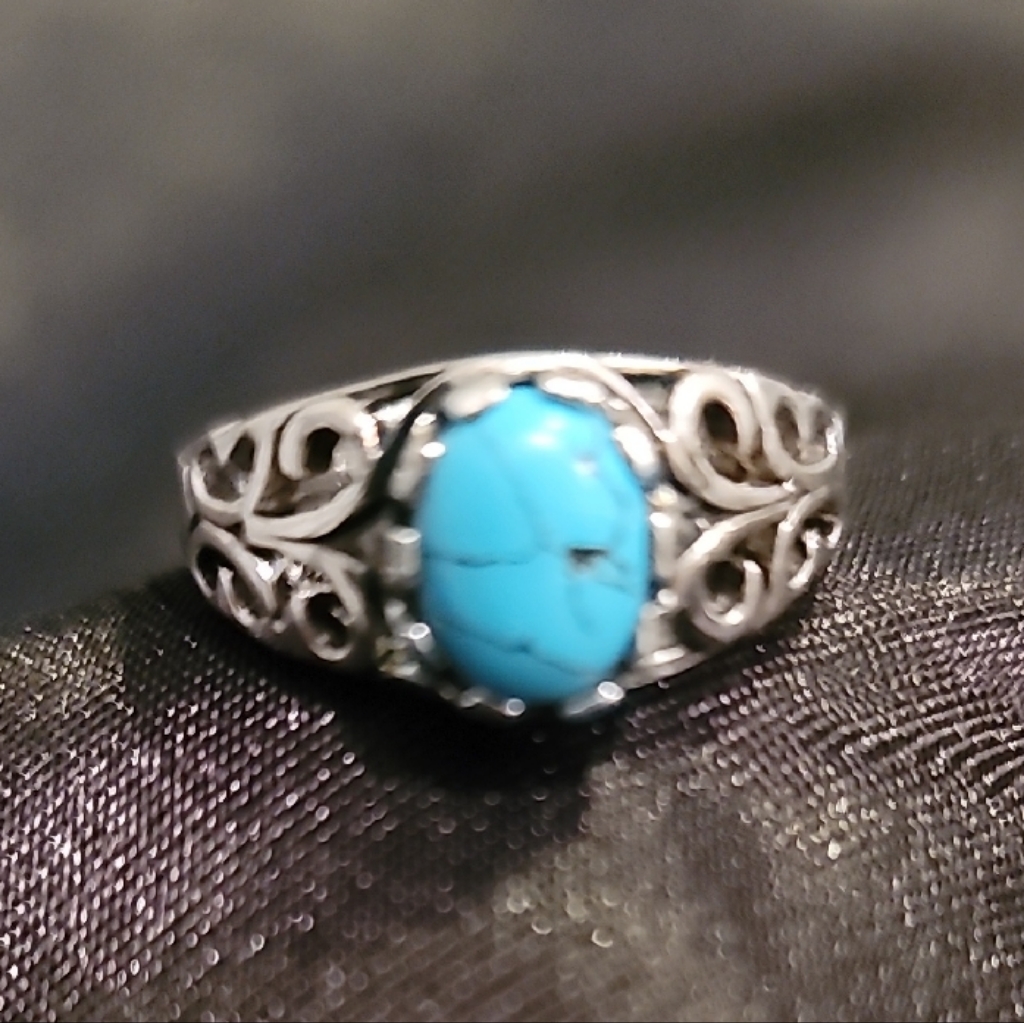 Seta Turquoise Sterling Silver Ring